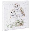 Art Prints | Wrendale Wrendale 'Hooting For You' Owl Small Canvas