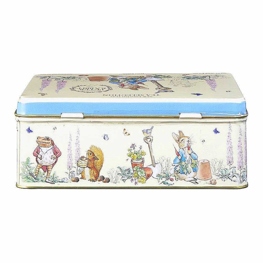 Tea | New English Teas New English Teas Beatrix Potter Peter Rabbit Tea Selection Tin With A 100 Tea Bags Selection