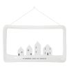 Plaques & Signs | East of India East Of India 'Friendship Knows No Distance' Porcelain Open Frame