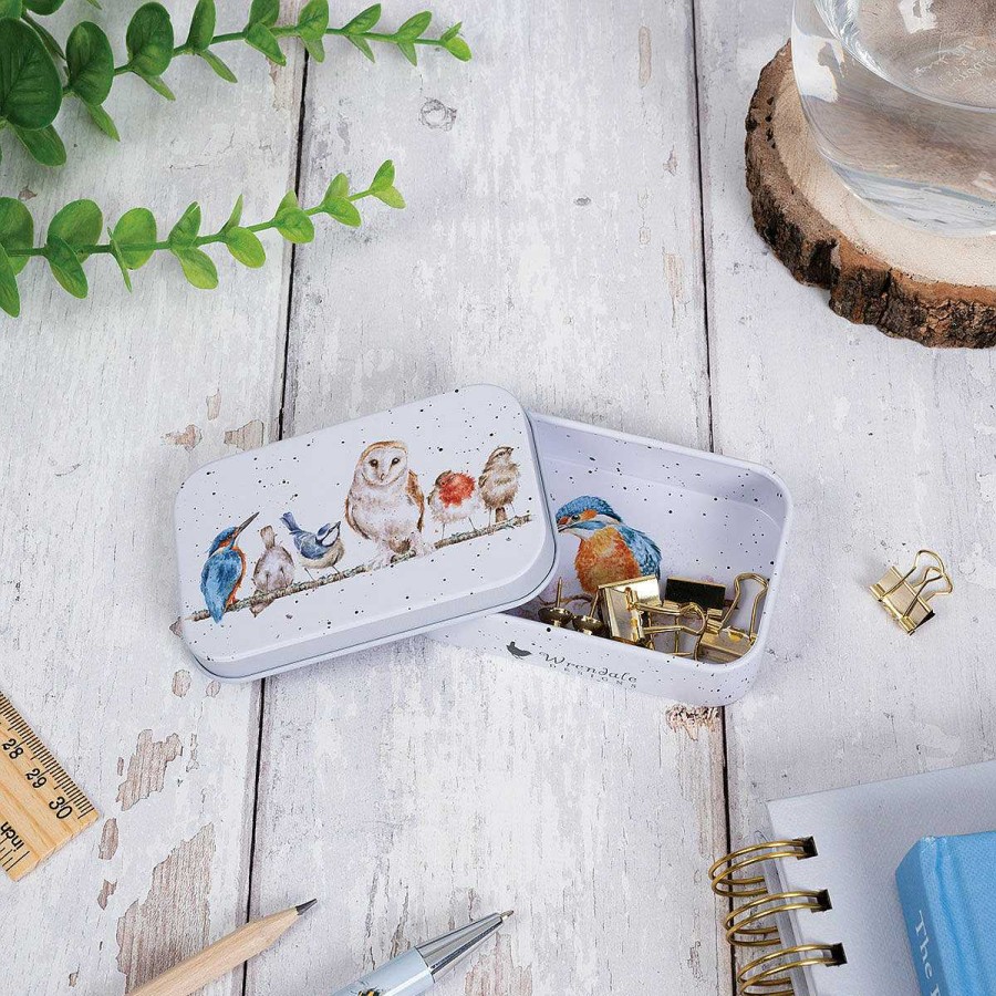 Keepsake Boxes | Wrendale Wrendale 'Variety Of Life' Bird Keepsake Tin