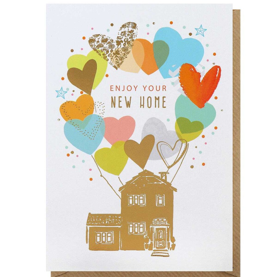 New Home | Louise Tiler Louise Tiler Balloons New Home Card