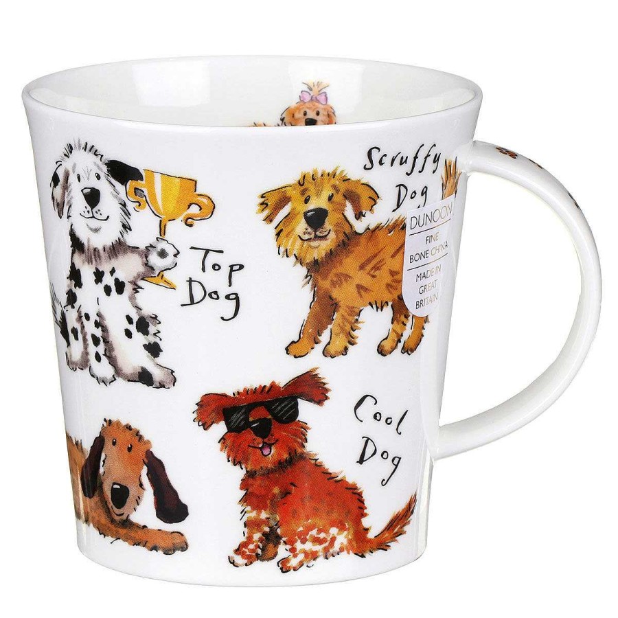 Pet Accessories | Dunoon Dunoon A Dog'S Life Cairngorm Shape Mug