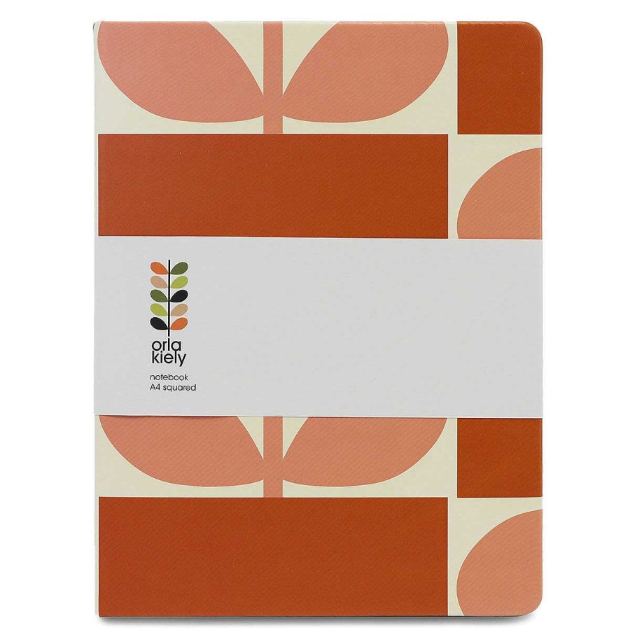 Notebooks | Orla Kiely Orla Kiely Block Flowers Large Notebook