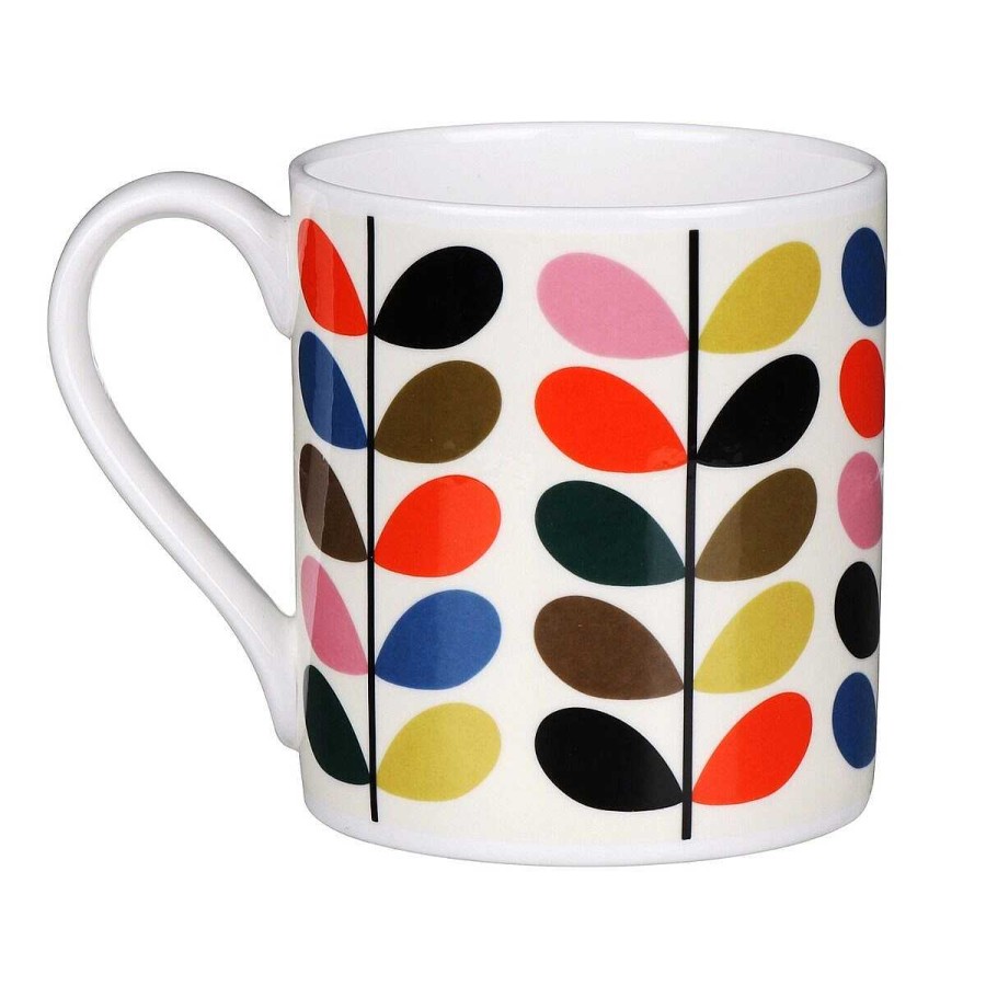 Mugs | Orla Kiely Orla Kiely Classic Multi Stem Fun Large Mug