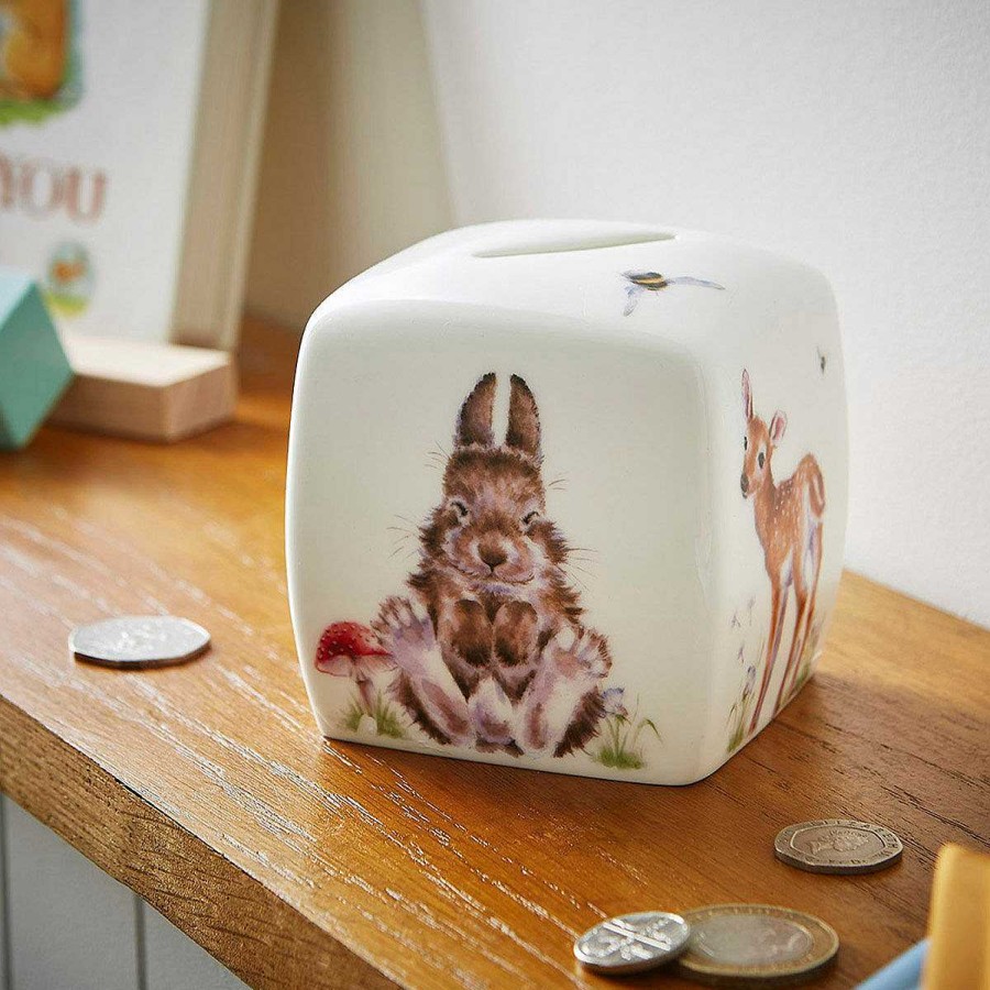 Money Pots | Wrendale Wrendale Little Wren Ceramic Small Money Box