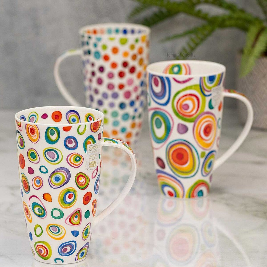 Mugs & Tea Cups | Dunoon Dunoon Razzmatazz Henley Shape Mug