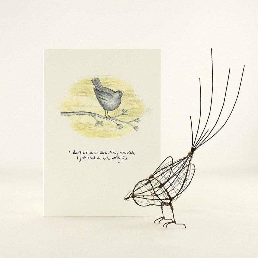 Inspirational | East of India East Of India 'Making Memories' Bird Card