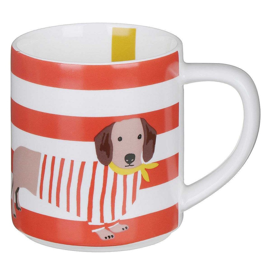 Mug Sets | Joules Joules The Bright Side Set Of Two Stackable Mugs