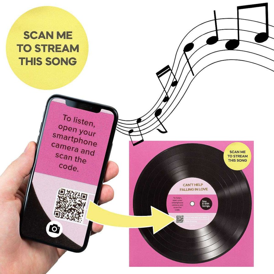 Music Cards | Say it with Songs Say It With Songs 'From Me To You' Card