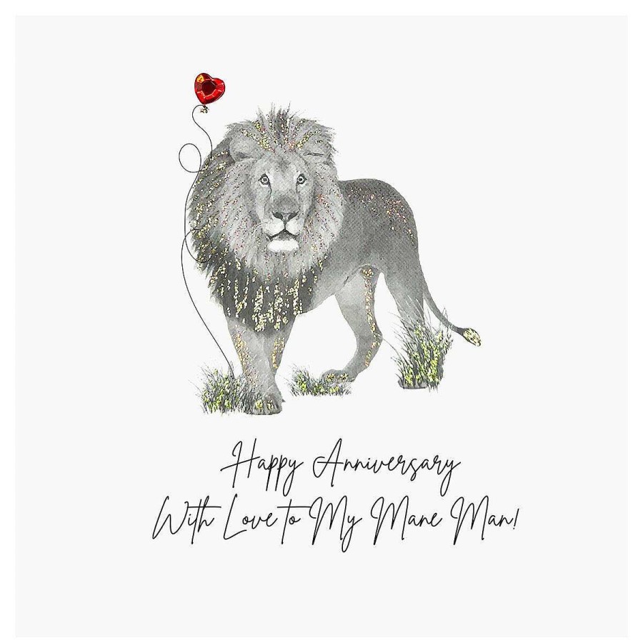 Anniversary | Five Dollar Shake Five Dollar Shake My Mane Man Luxury Anniversary Card