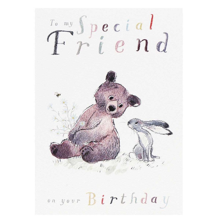 By Recipient | Paper Shed Designs Paper Shed Designs Bear, Hare & Mouse 'Special Friend' Birthday Card