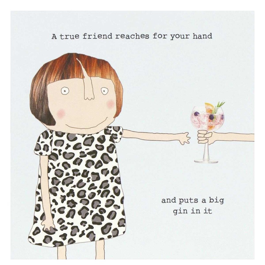 By Recipient | Rosie Made A Thing Rosie Made A Thing True Friend Greetings Card