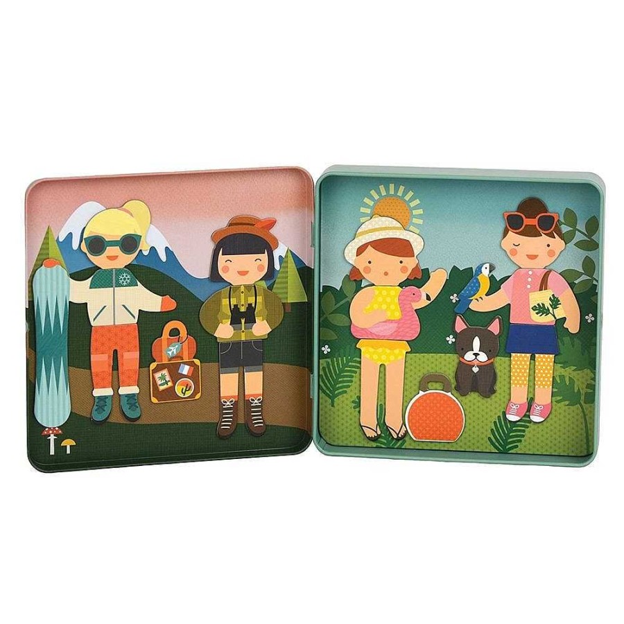 Children | Petit Collage Petit Collage Little Travellers Magnetic Play Set