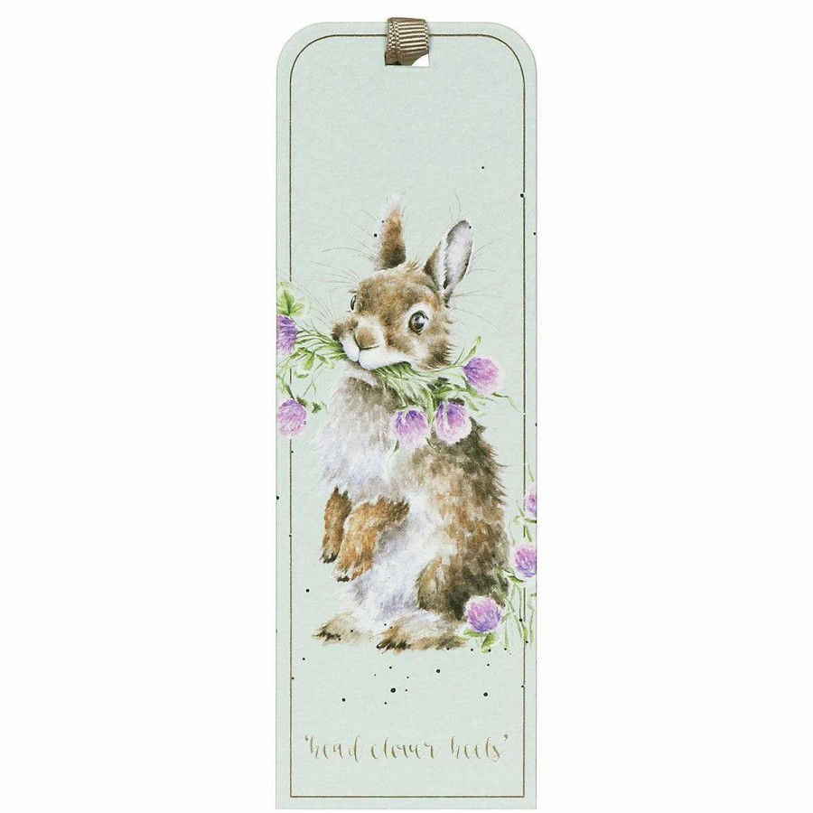 Bookmarks | Wrendale Wrendale 'Head Clover Heels' Rabbit Bookmark