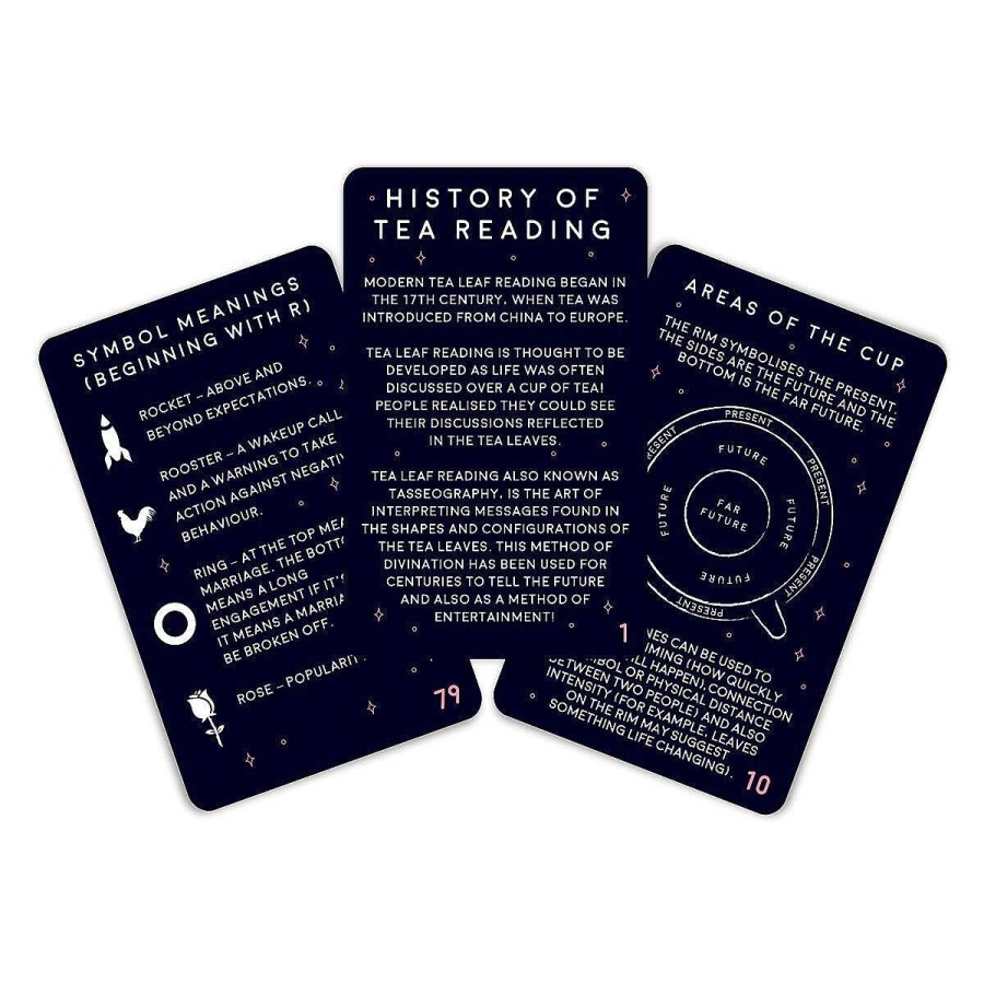 New In | Gift Republic Gift Republic 100 Tea Leaf Reading Cards