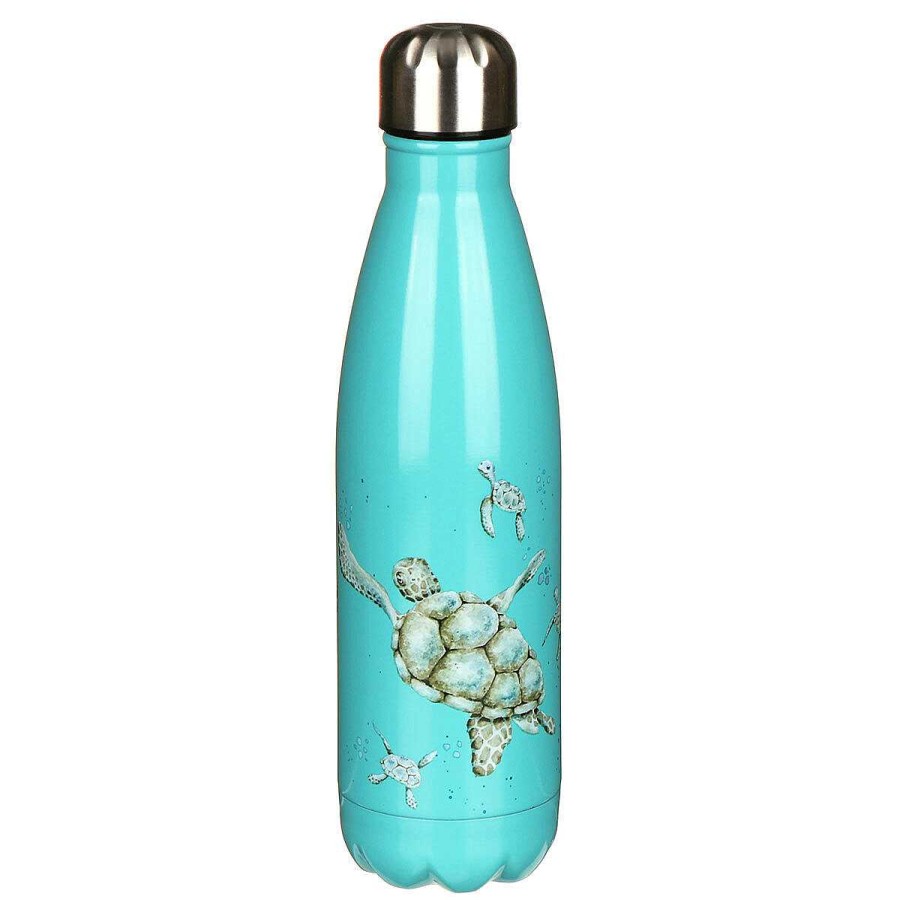 Water Bottles | Wrendale Wrendale 'Swimming School' Turtle 500Ml Water Bottle