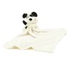 Baby'S Room | Jellycat Jellycat Bashful Black And Cream Puppy Soother