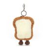 Keyrings & Bag Charms | Jellycat Jellycat Amuseable Toast Bag Charm