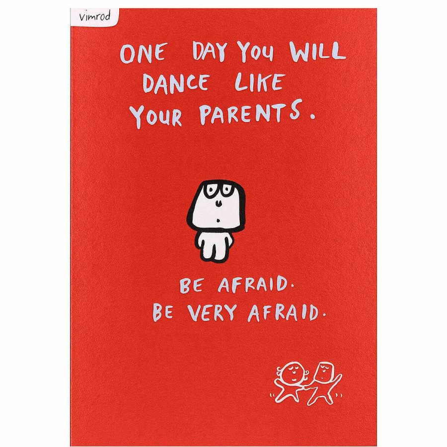 Funny Cards | Vimrod Vimrod Dance Like Your Parents Greetings Card