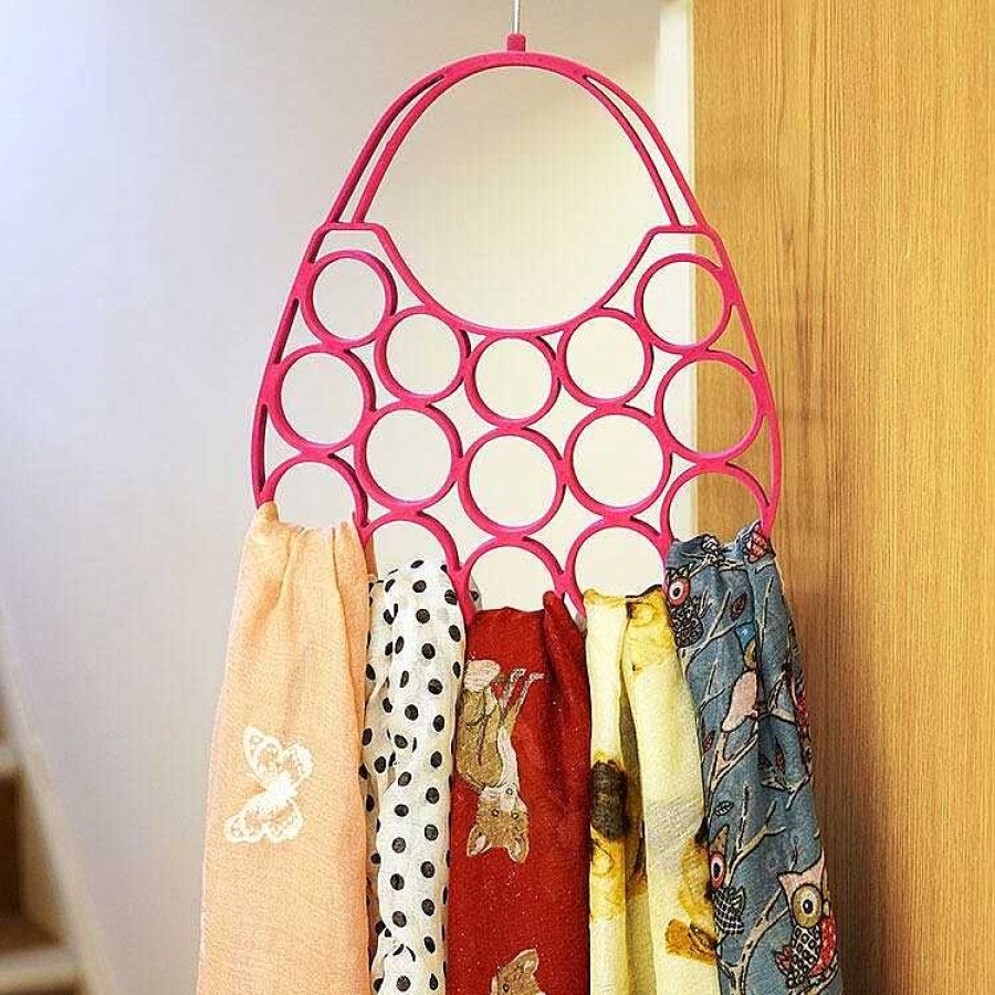 Scarves | Equilibrium Equilibrium Pink Handbag Scarf Holder