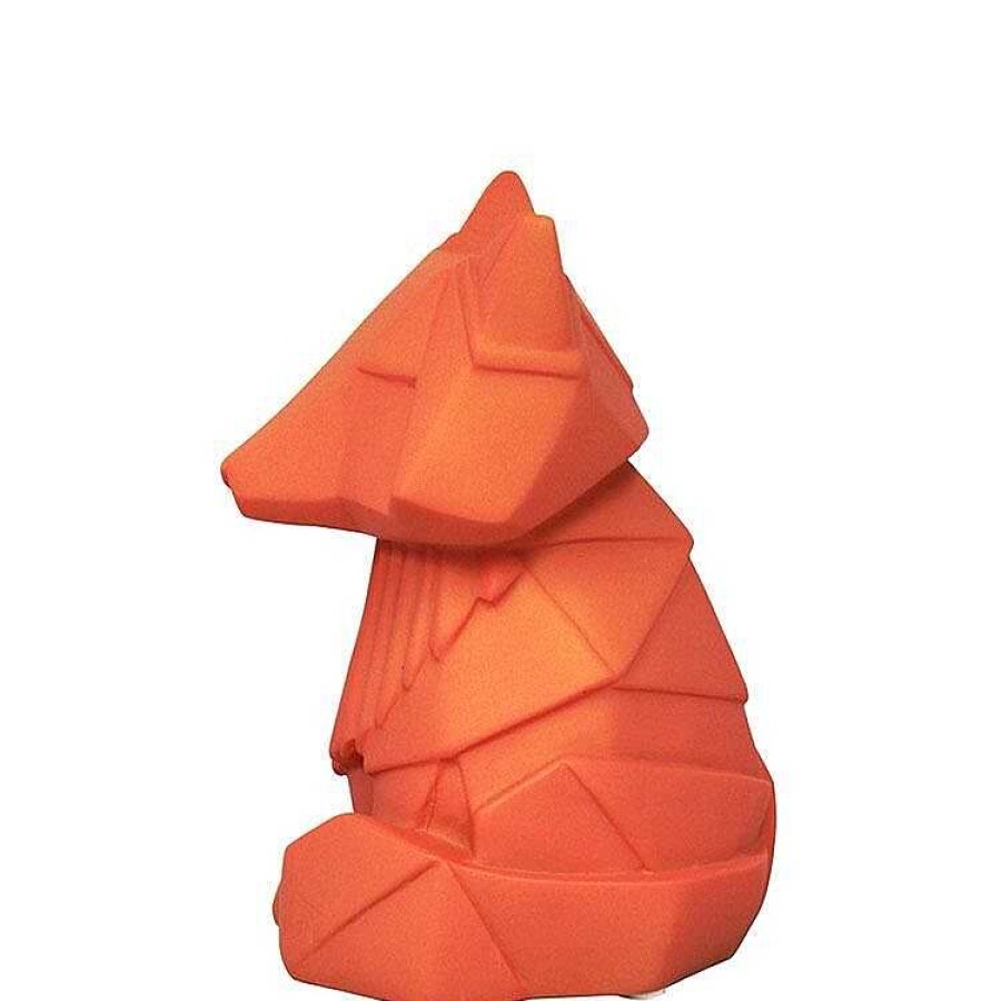 Home Accessories | House Of Disaster House Of Disaster Small Led Orange Fox Origami Light