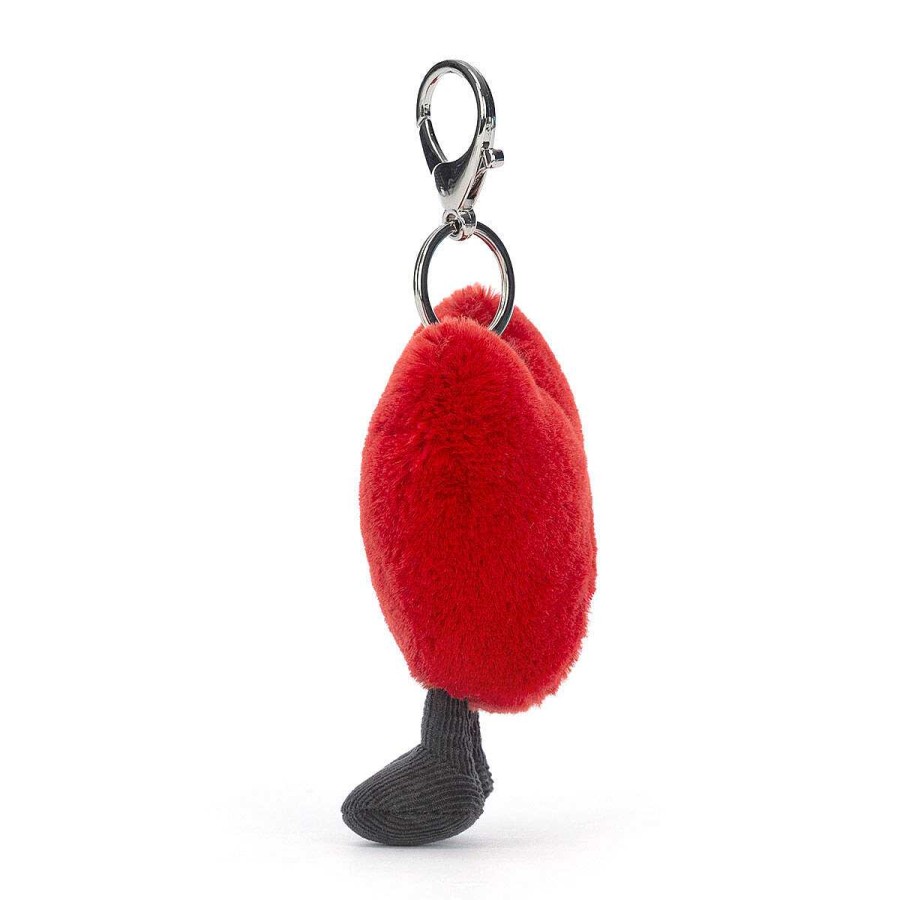 Keyrings & Bag Charms | Jellycat Jellycat Amuseable Heart Bag Charm