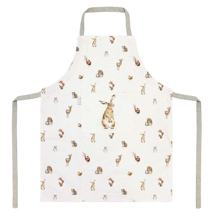 Aprons | Wrendale Wrendale Woodlanders Double Oven Glove, Tea Towel And Apron Set