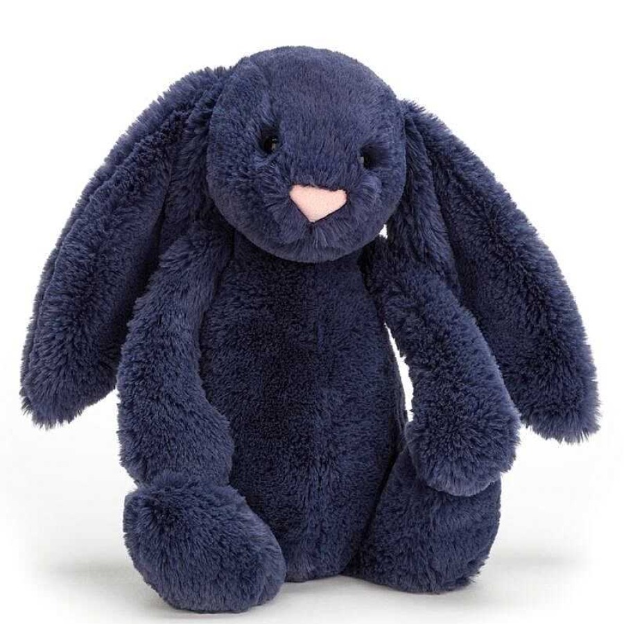 Baby Safe Toys | Jellycat Jellycat Bashful Navy Bunny Small