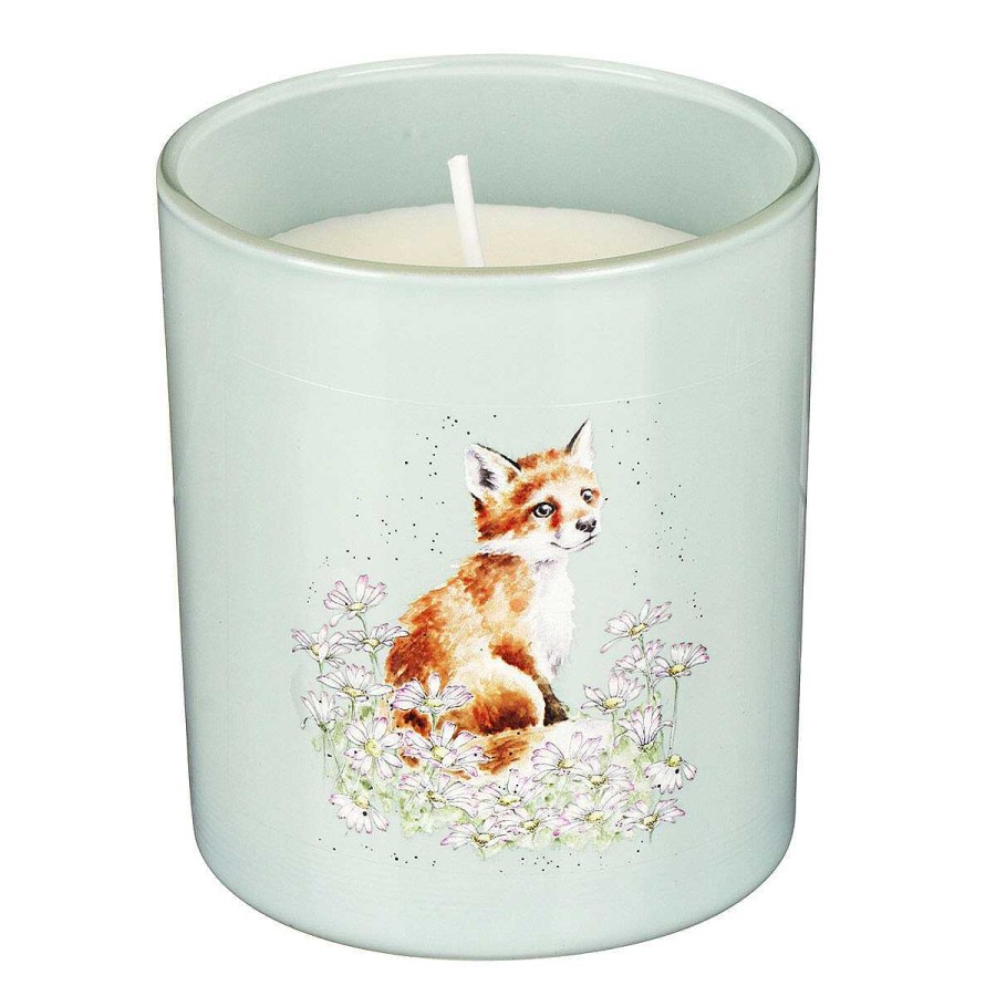 Glass Candles | Wrendale Wrendale 'Make My Daisy' Fox Woodland Candle