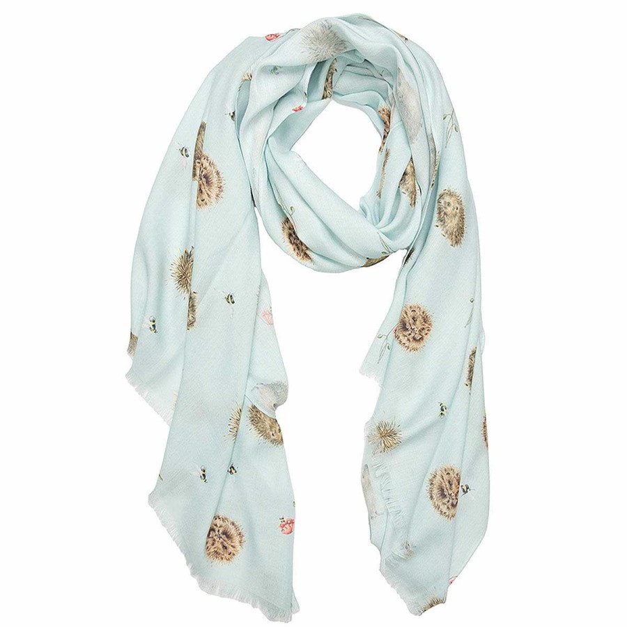 Scarves | Wrendale Wrendale 'Awakening' Hedgehog Everyday Scarf