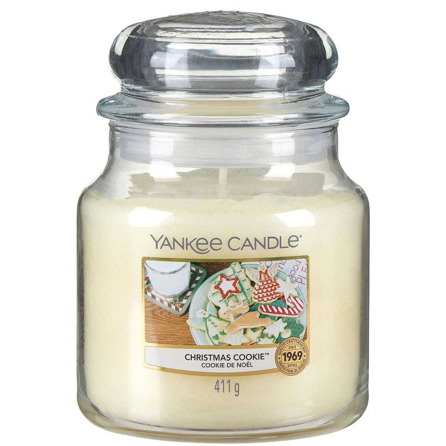 Jar Candles | Yankee Candle Yankee Candle Christmas Cookie Medium Jar Candle