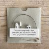 Plaques & Signs | East of India East Of India 'You Don'T Always Need A Plan' Porcelain Hanging Scene