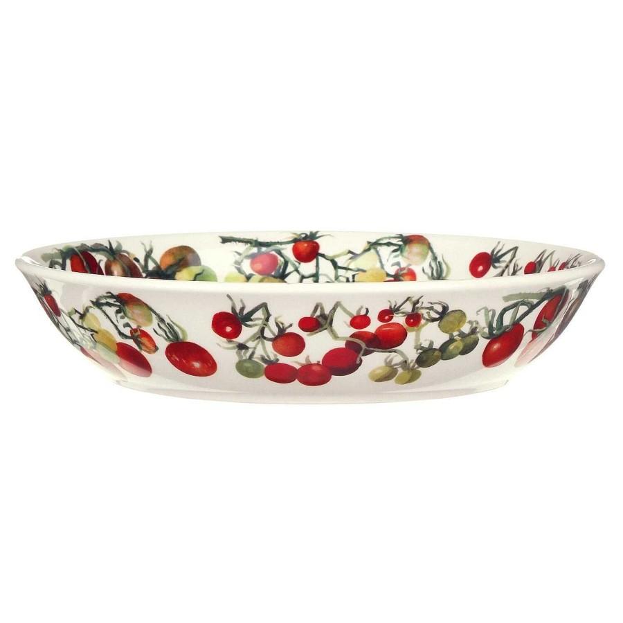 Bowls | Emma Bridgewater Emma Bridgewater Vegetable Garden Tomato Medium Pasta Bowl