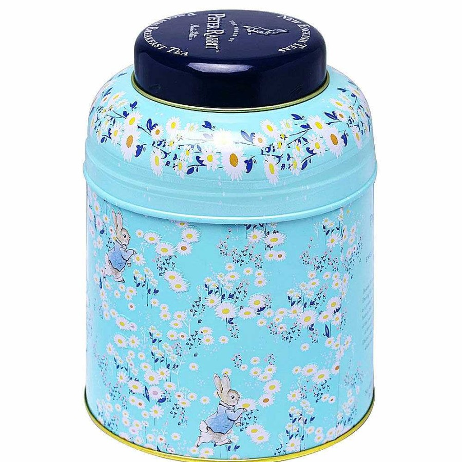 Tea | New English Teas New English Teas Peter Rabbit Daisies Tea Caddy With 80 English Breakfast Tea Bags