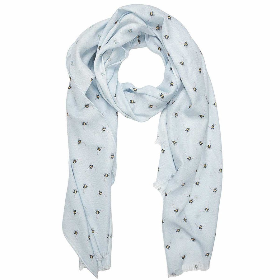 Scarves | Wrendale Wrendale 'Busy Bee' Bee Everyday Scarf