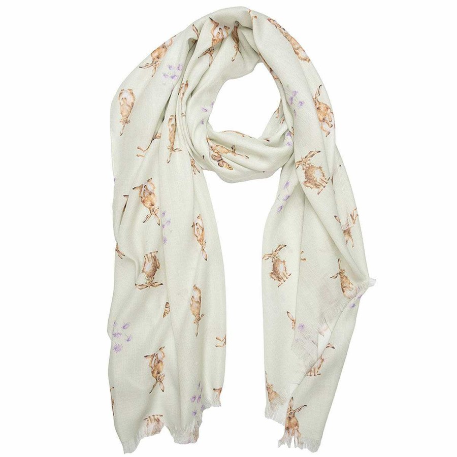 Scarves | Wrendale Wrendale 'Harebrained' Hare Everyday Scarf