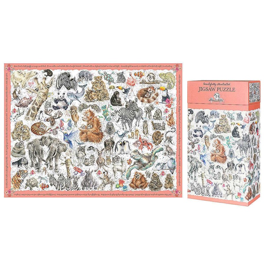 Jigsaw Puzzles | Wrendale Wrendale 'Zoology' 1000 Piece Jigsaw Puzzle