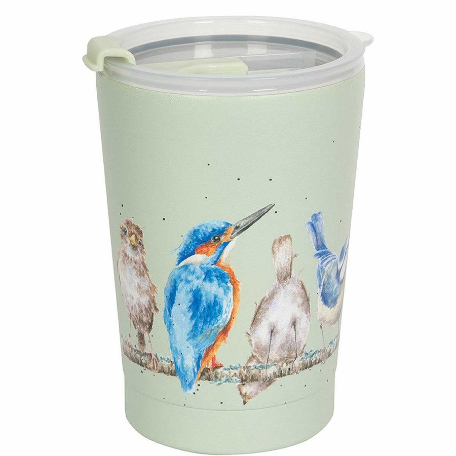 Travel Mugs | Wrendale Wrendale 'Variety Of Life' Bird Thermal Travel Cup