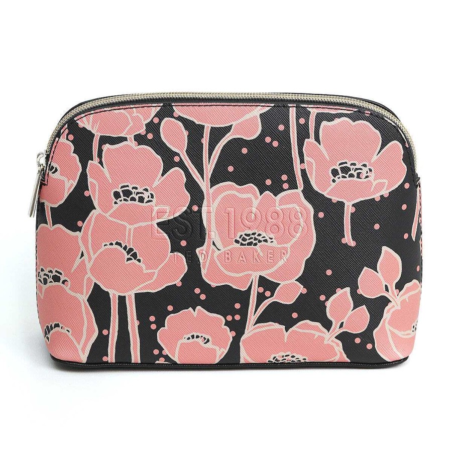 Make Up Bags | Ted Baker Ted Baker Polyet Floral Poppy Makeup Bag