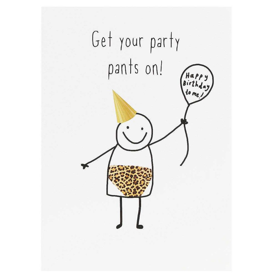 Funny Cards | Paperlink Paperlink Happy As Larry Party Pants Birthday Card