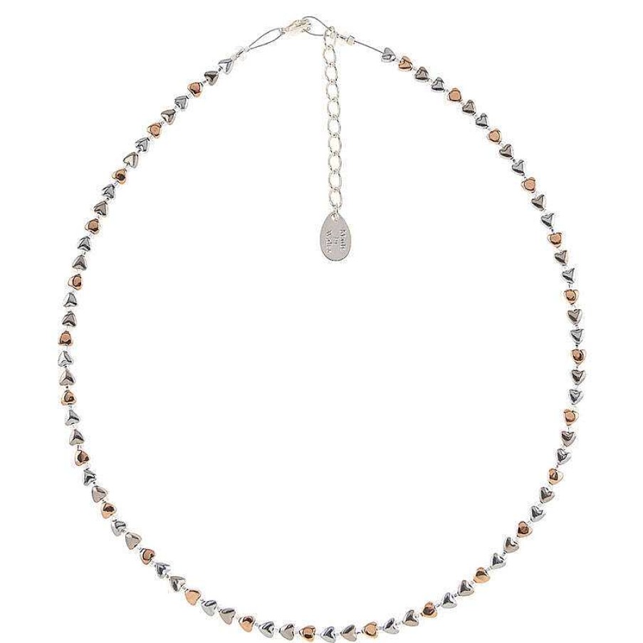 Bridal Jewellery | Carrie Elspeth Carrie Elspeth Cariad Hearts Full Necklace