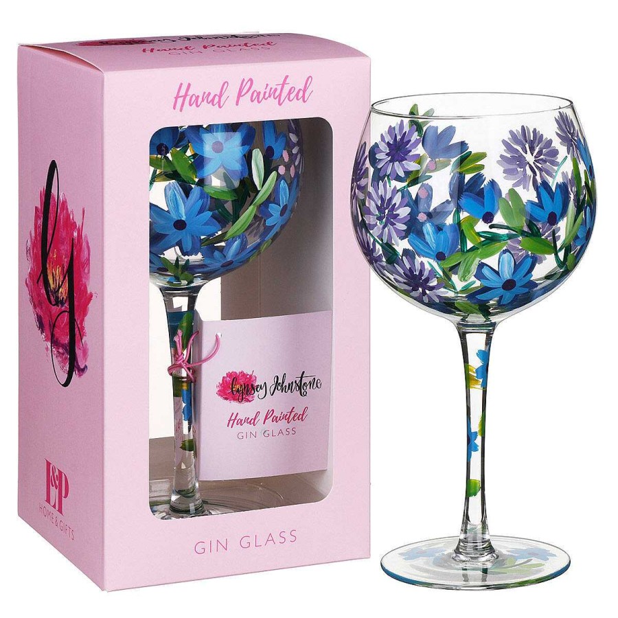 Wine Accessories | Lynsey Johnstone Lynsey Johnstone Cornflowers Gin Glass