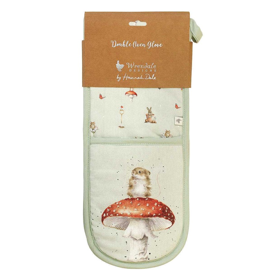 Oven Gloves | Wrendale Wrendale Garden Friends Mouse Double Oven Glove