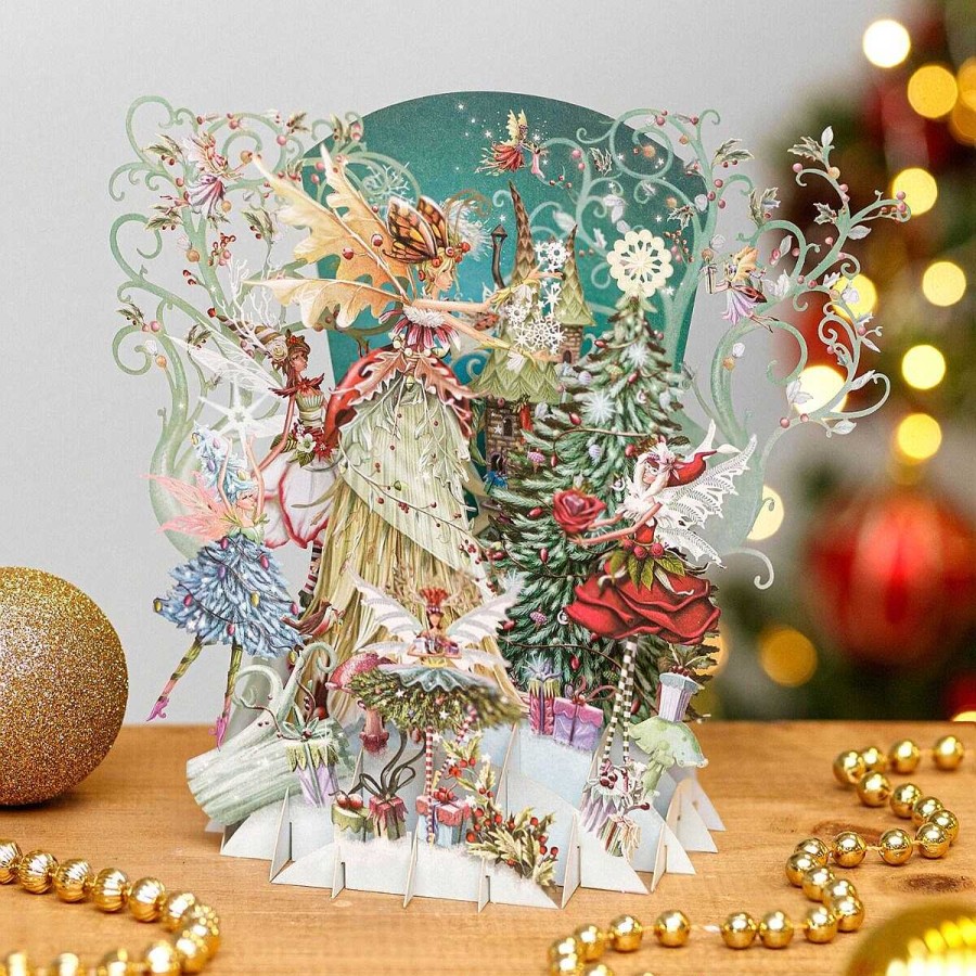 3D Cards | Me & McQ Me & Mcq 'Fairy Queen' 3D Christmas Card