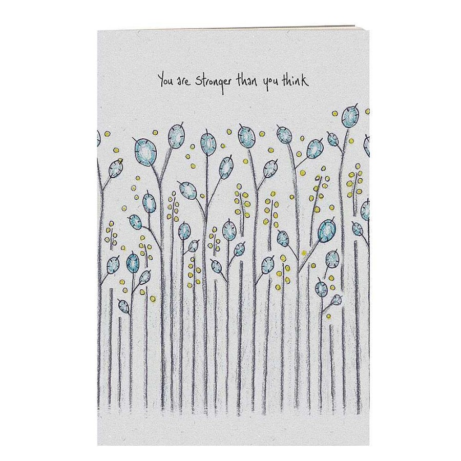 Sympathy | East of India East Of India 'Stronger Than You Think' Small Lined Notebook