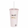 Travel Mugs | Kate Spade New York Kate Spade New York Blush Miss To Mrs Bridal Acrylic Tumbler With Straw