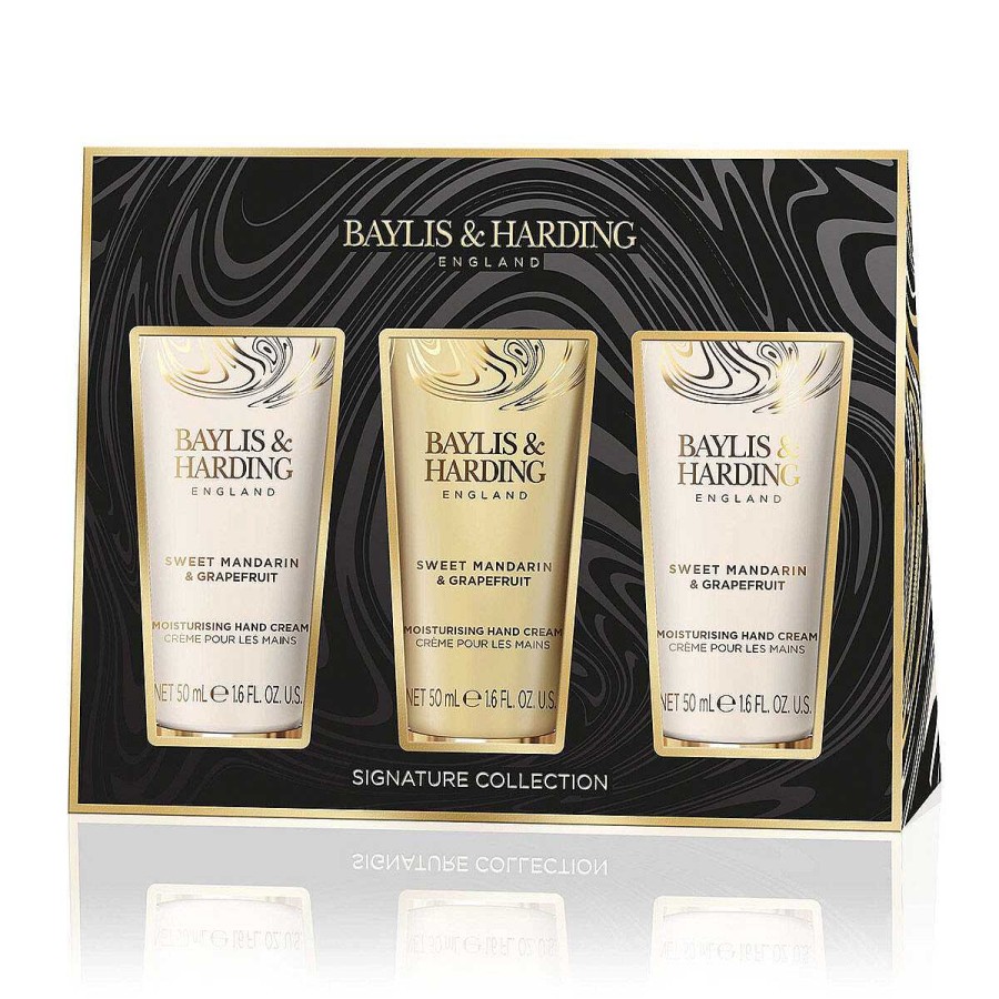 Gift Sets | Baylis & Harding Baylis & Harding Mandarin & Grapefruit Set Of 3 Hand Creams