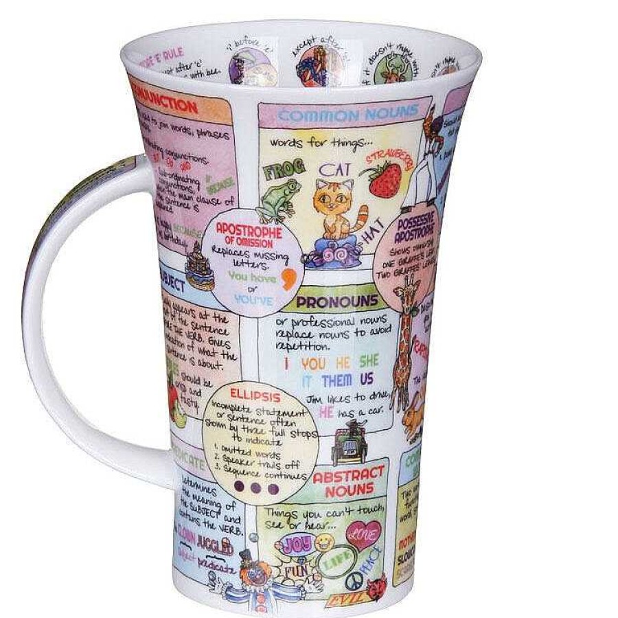 Mugs | Dunoon Dunoon English Grammar Glencoe Shape Mug