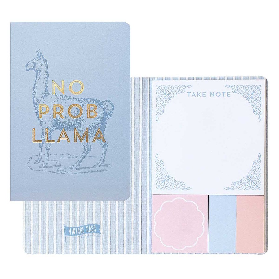 Sticky Notes | Designworks Ink Designworks Ink Vintage Sass 'No Prob Llama' Sticky Note Set