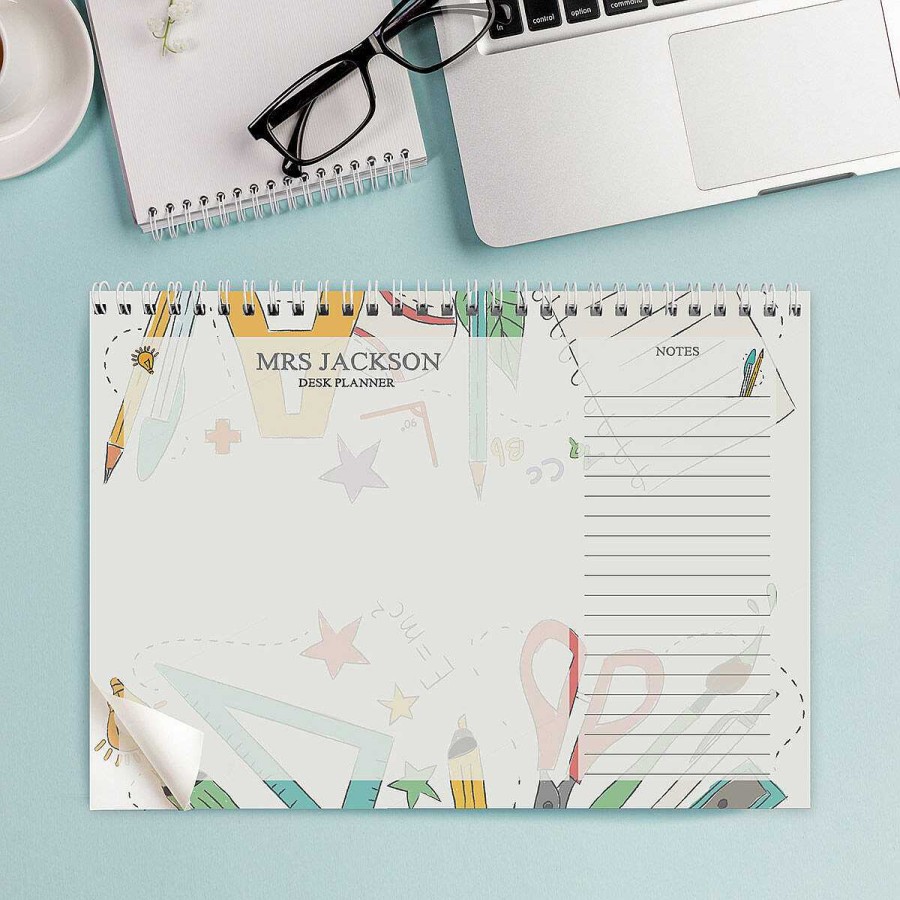 New In | Temptation Gifts Personalised A4 Desk Planner